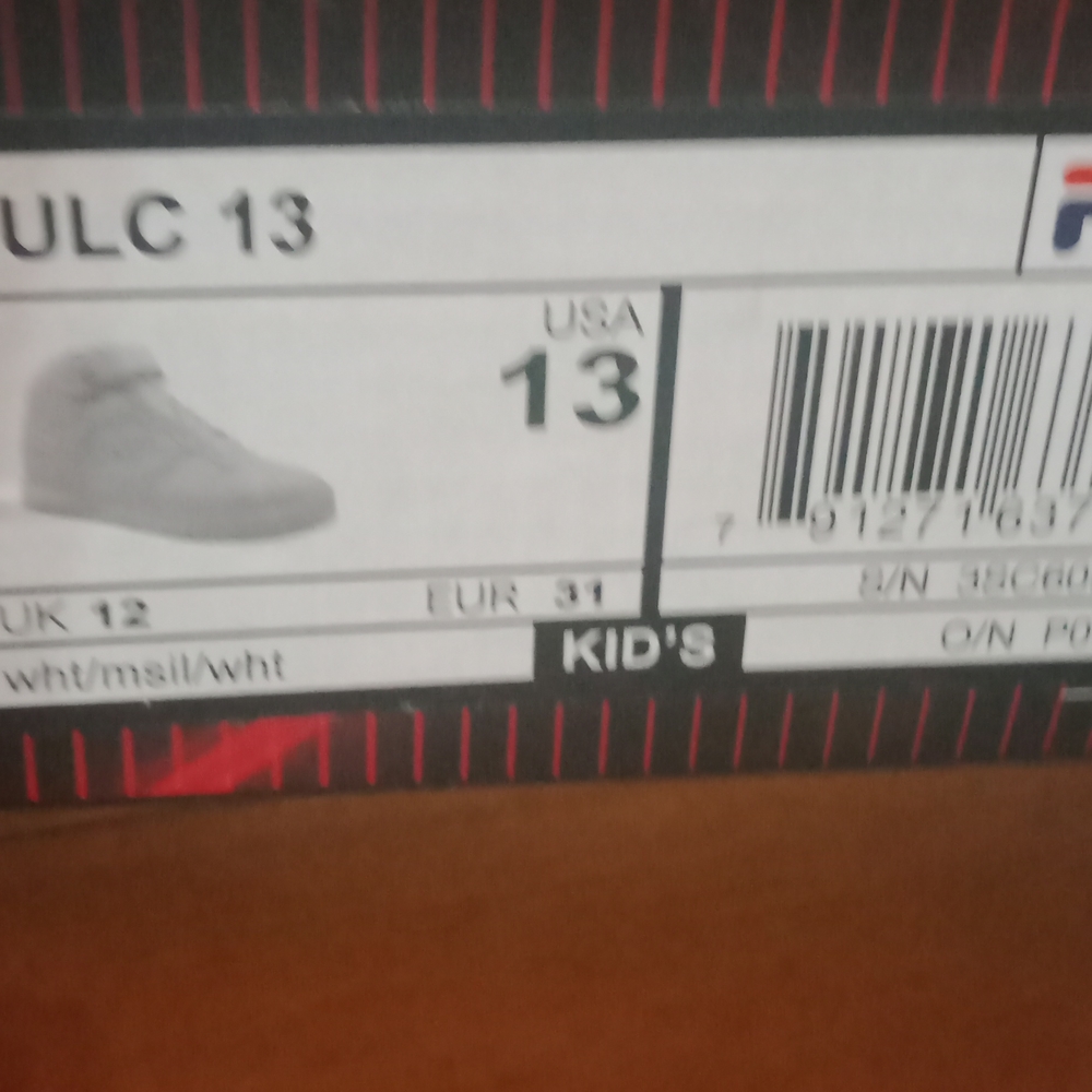 Kids fila shoes